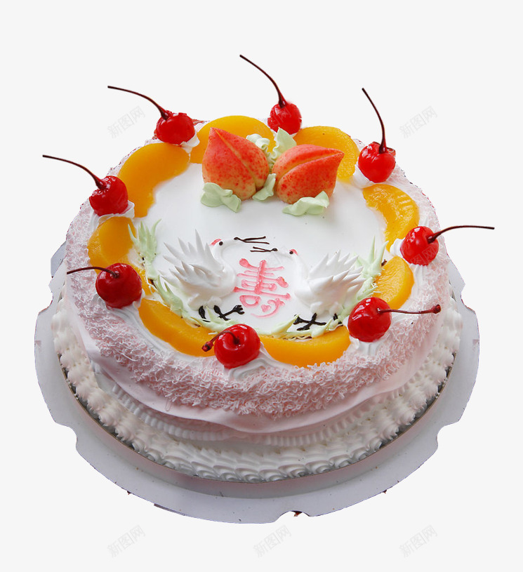 生日蛋糕png免抠素材_新图网 https://ixintu.com 寿 水果 蛋糕