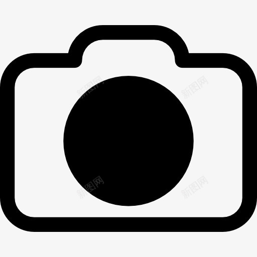 照相机与BigLen图标png_新图网 https://ixintu.com 技术 摄影 摄影师 照片 相机 镜头