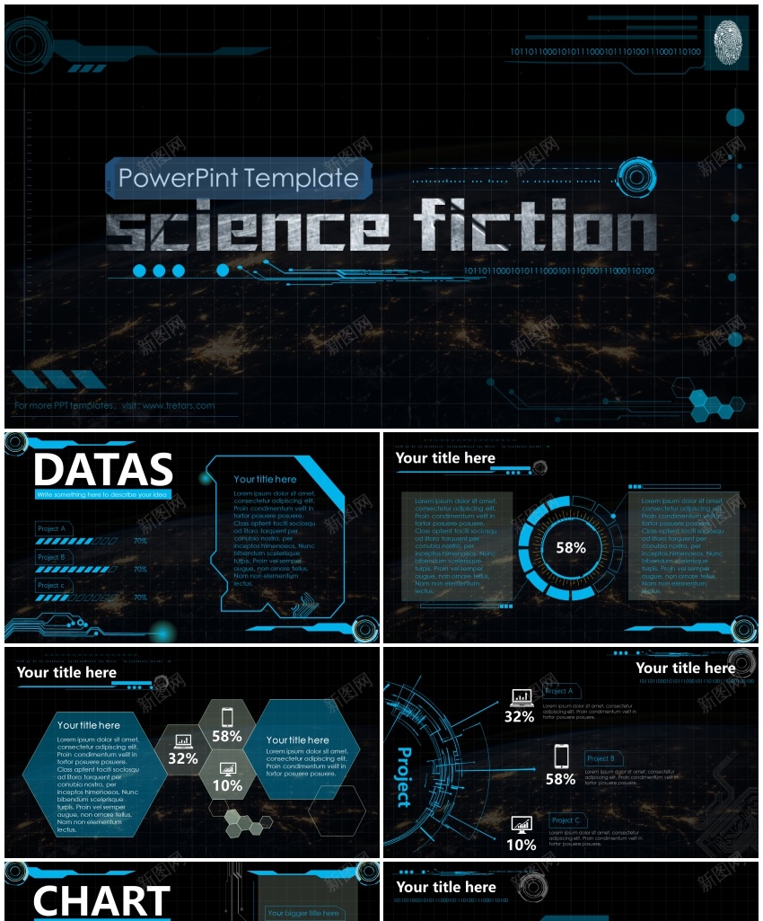 高科技PPT模板_新图网 https://ixintu.com 高科技