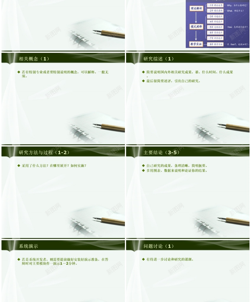 答辩108PPT模板_新图网 https://ixintu.com 答辩