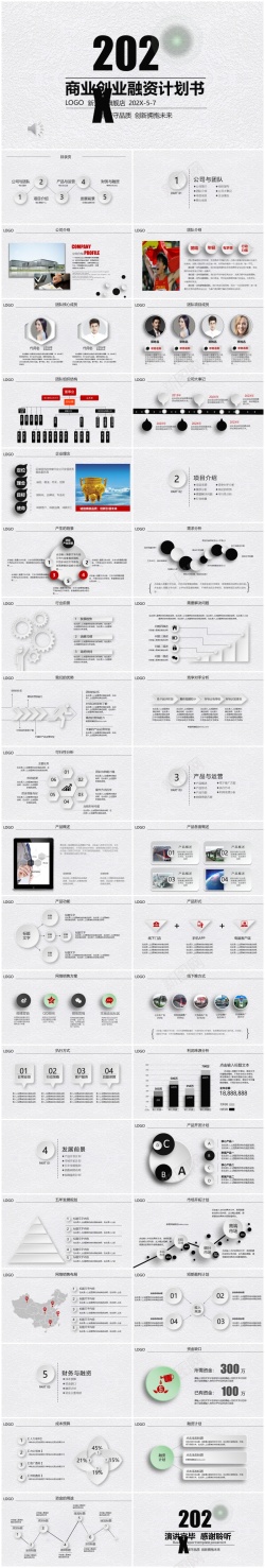 商业发布会商业计划书模板(13)