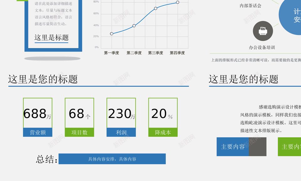 蓝绿培训教育工作总结汇报PPT模板PPT模板_新图网 https://ixintu.com 蓝绿 培训教育 工作总结 汇报 PPT 模板