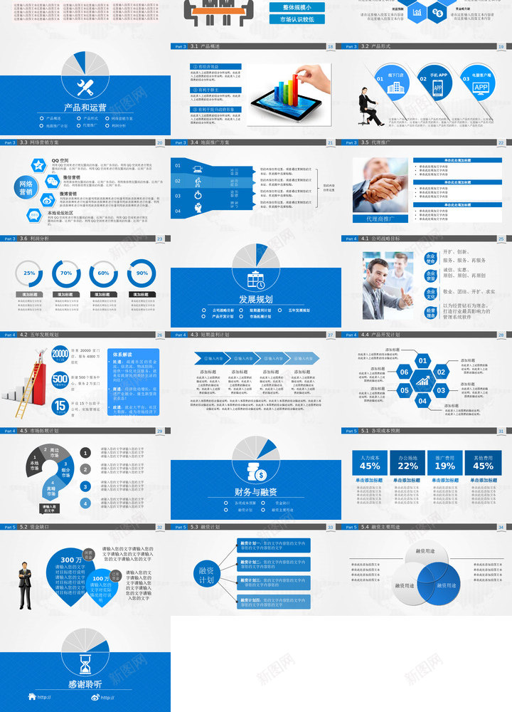 商业策划33PPT模板_新图网 https://ixintu.com 商业 策划