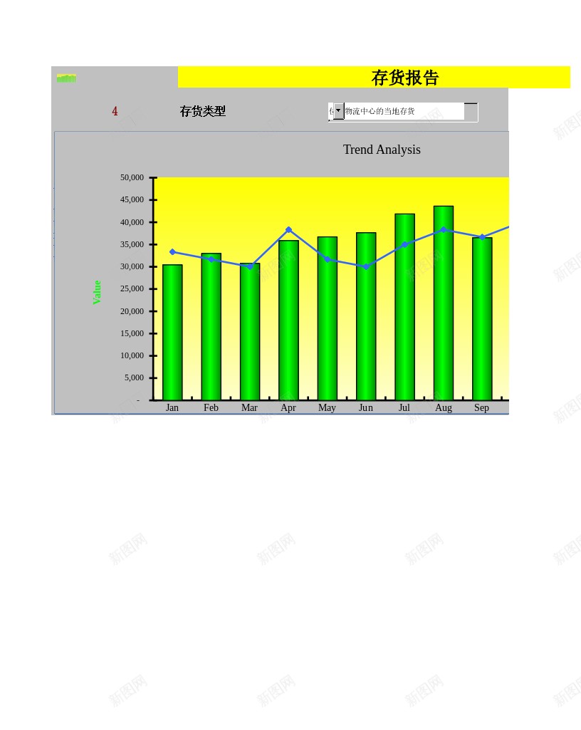 22动态图表办公Excel_新图网 https://ixintu.com 动态 图表