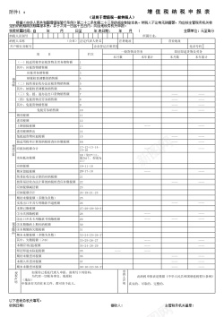 1日增值税纳税申报表一般纳税人2009年2月1日启用