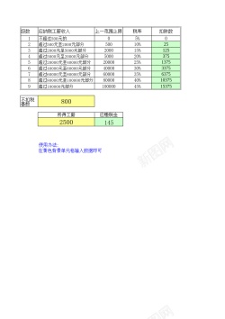 个人定制个人所得税