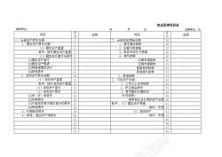 资金管理状况表