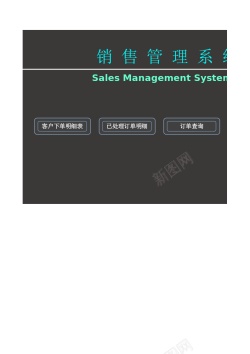 系统销售订单及员工工资管理系统