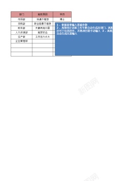 离职人物员工离职记录与统计表原因分析