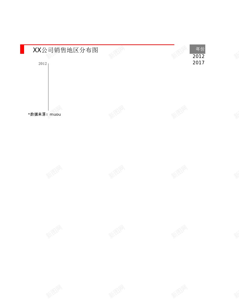 15销量地区分布图堆积条形图办公Excel_新图网 https://ixintu.com 分布图 地区 堆积 条形图 销量